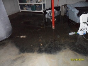 Sewage Backflow into Home Sewage Backflow into Home